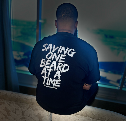 Saving One Beard At A Time Tee