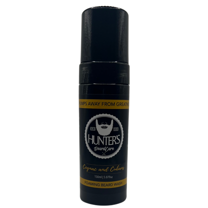 Cognac & Cuban Foaming Beard Wash