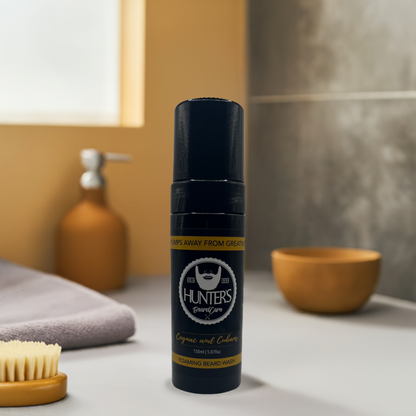 Cognac & Cuban Foaming Beard Wash